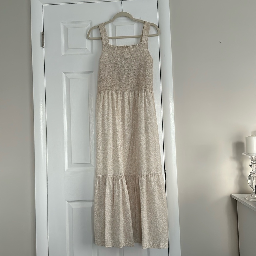 Everlane Tiered Cotton Sundress